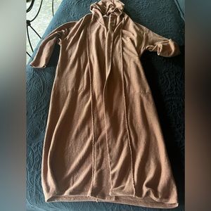 Free people beach cover up with hood